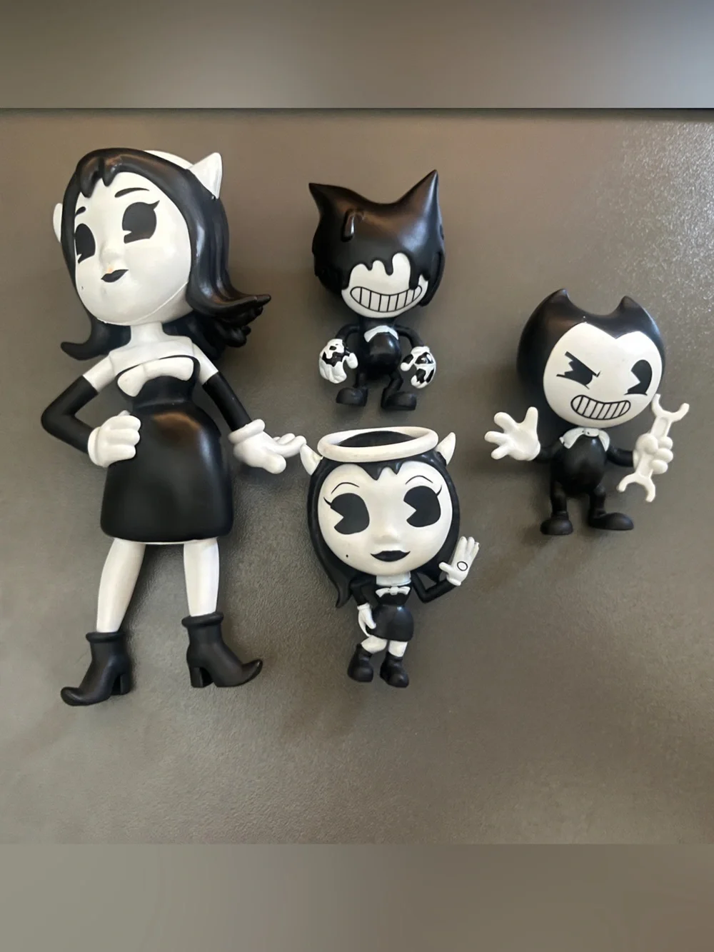 Bendy and the Ink Machine Figure Set - Black & White Collectibles